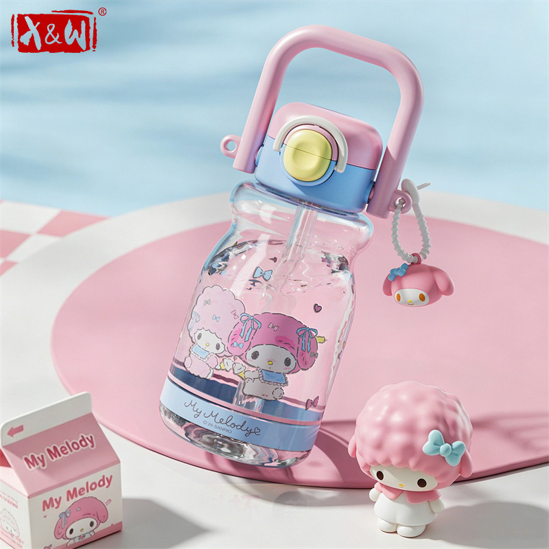 Outdoor Kid Friendly - X&W Sanrio Kuromi Water Cup 650ML