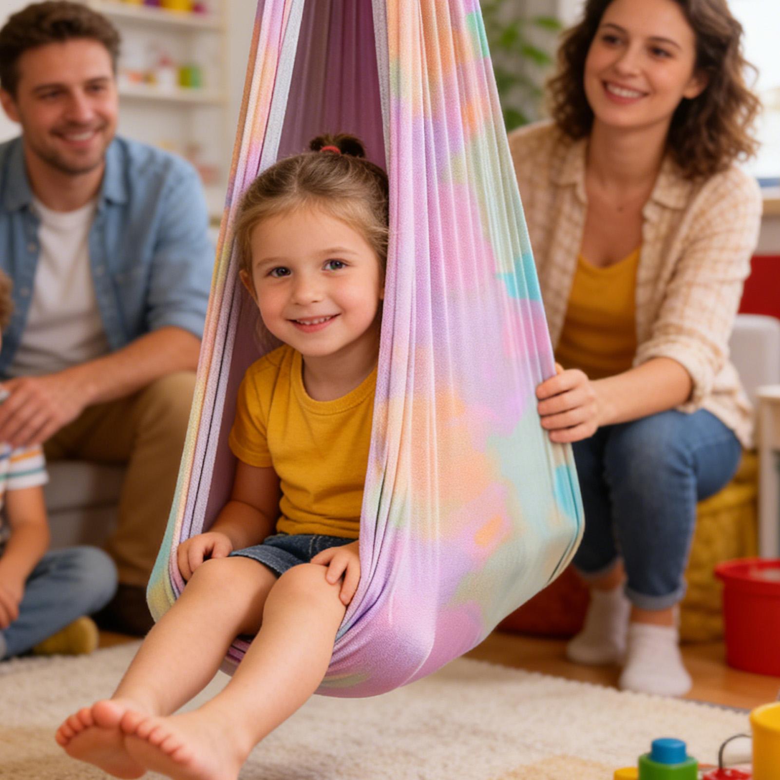 Kids Outdoor Yoga - Kids Swing Strong Load-Bearing Cuddle Chair