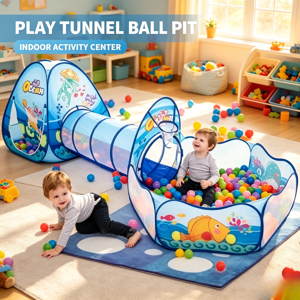 Kids Outdoor Tent - Kids Ball Pool Baby Playpen Portable