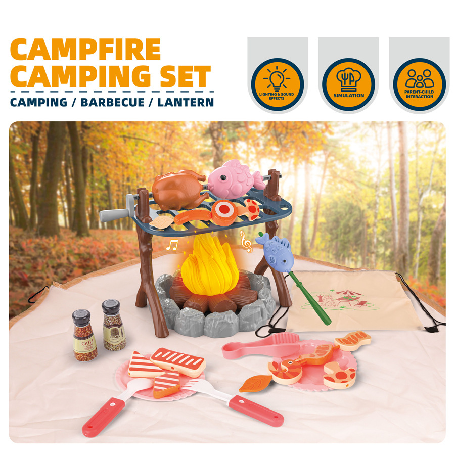Kids Outdoor Explorer Set - Kids Outdoor Adventure Tool Set Campfire