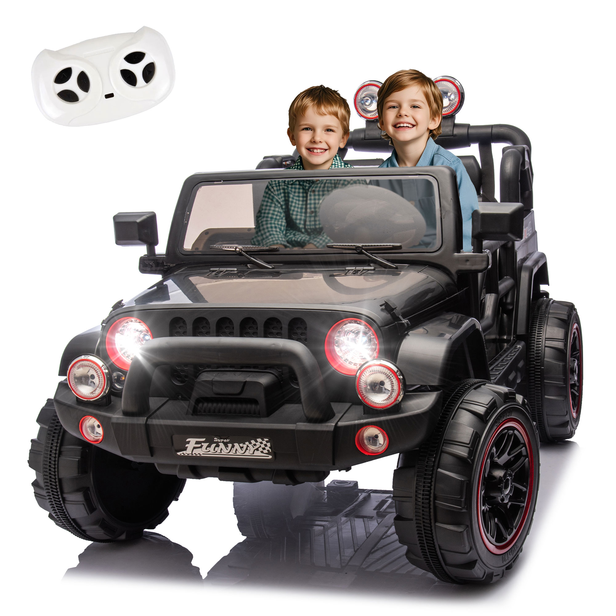 Kids Outdoor Electric Car - Kids Electric Ride On Toy 24V