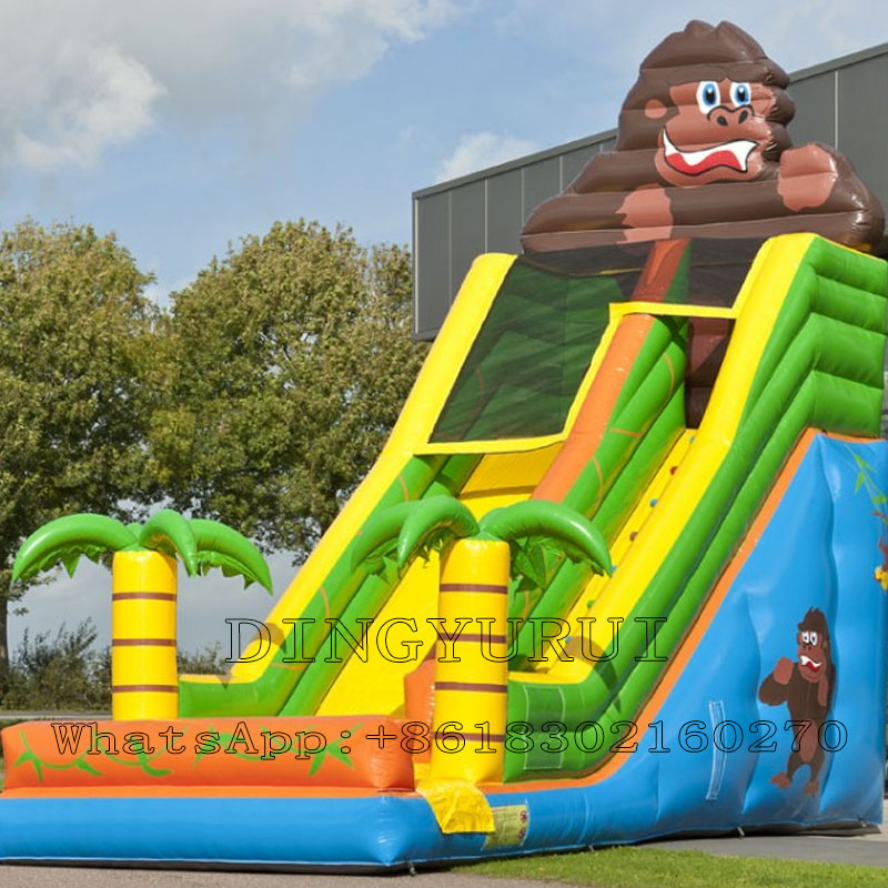Outdoor Kid Friendly - Inflatable Slide Large Outdoor for Kids