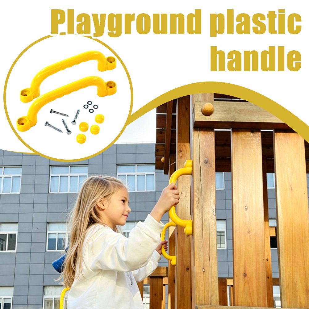 Kids Outdoor Gym - Playground Safety Handles For Climbing Frame