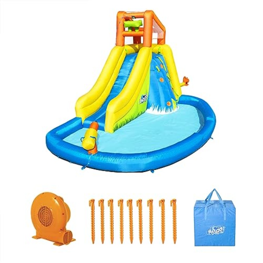 Kids Outdoor Zone - Outdoor backyard water slide for kids: