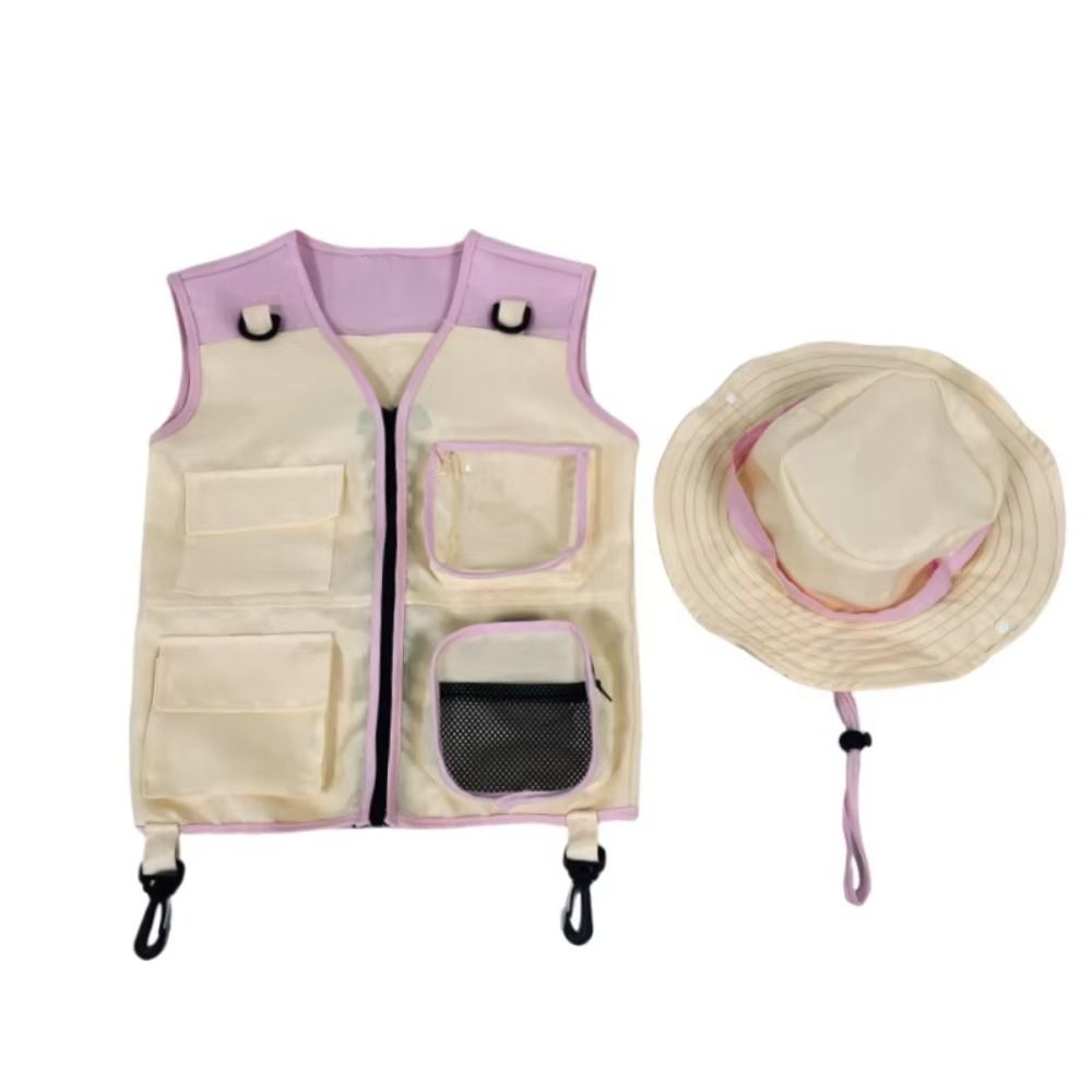 Kids Outdoor Explorer Set - Summer Clothing Kids Explorer Vest Hat