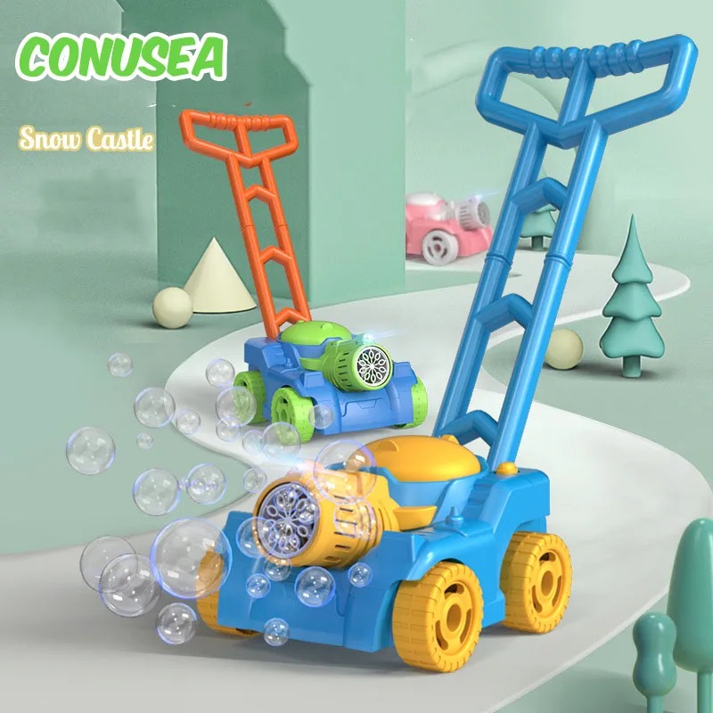 Kids Outdoor Electric Car - Kids Toys Tank Trolley Bubble Gun
