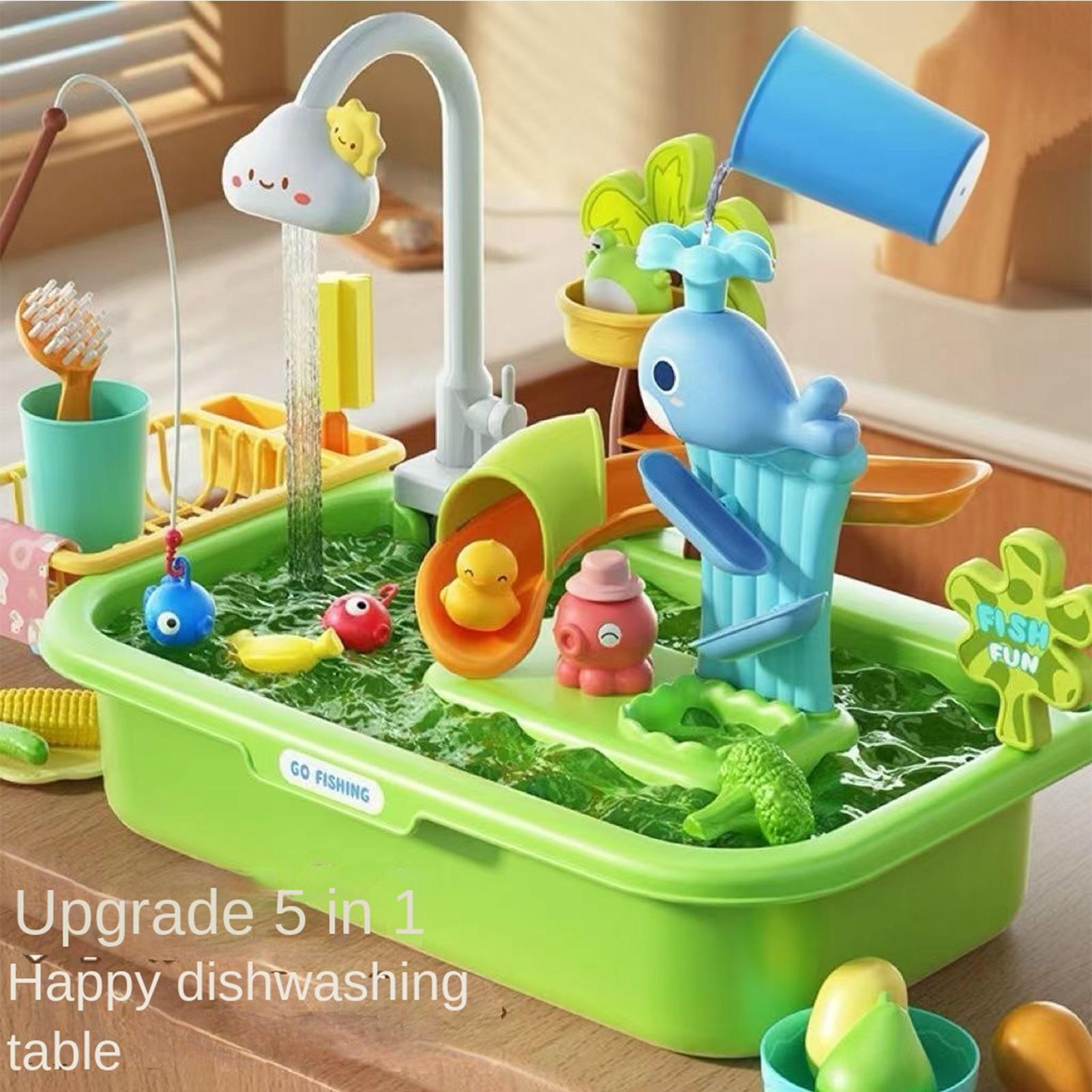 Kids Outdoor Sensory Table - Water Table Sandbox for Kids Outdoor