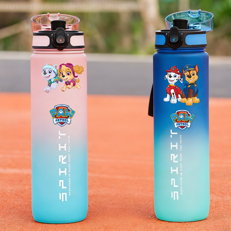 Kids Outdoor Gym - 800ml PAW Patrol Sports Water Bottles