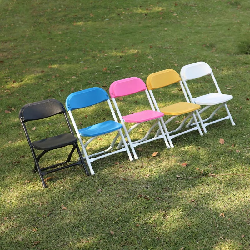 Kids Outdoor Folding Chair - Wholesale Steel Plastic Kid Children Wedding