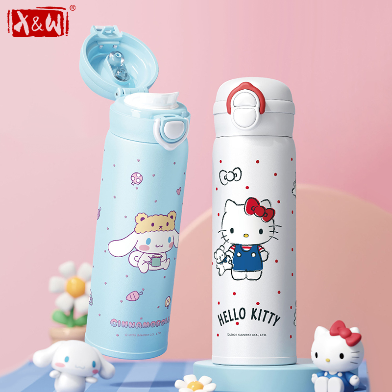 Outdoor Kid Friendly - X&W For Sanrio Thermos Cup Kuromi