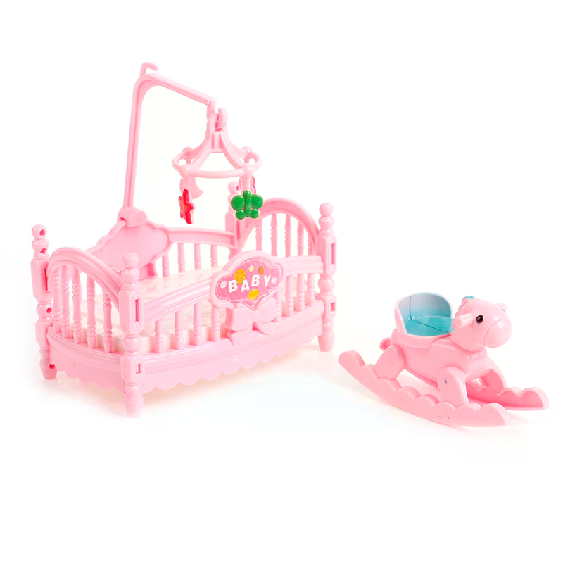 Kids Outdoor Folding Chair - Miniature Crib Wooden Horse Set Outdoor