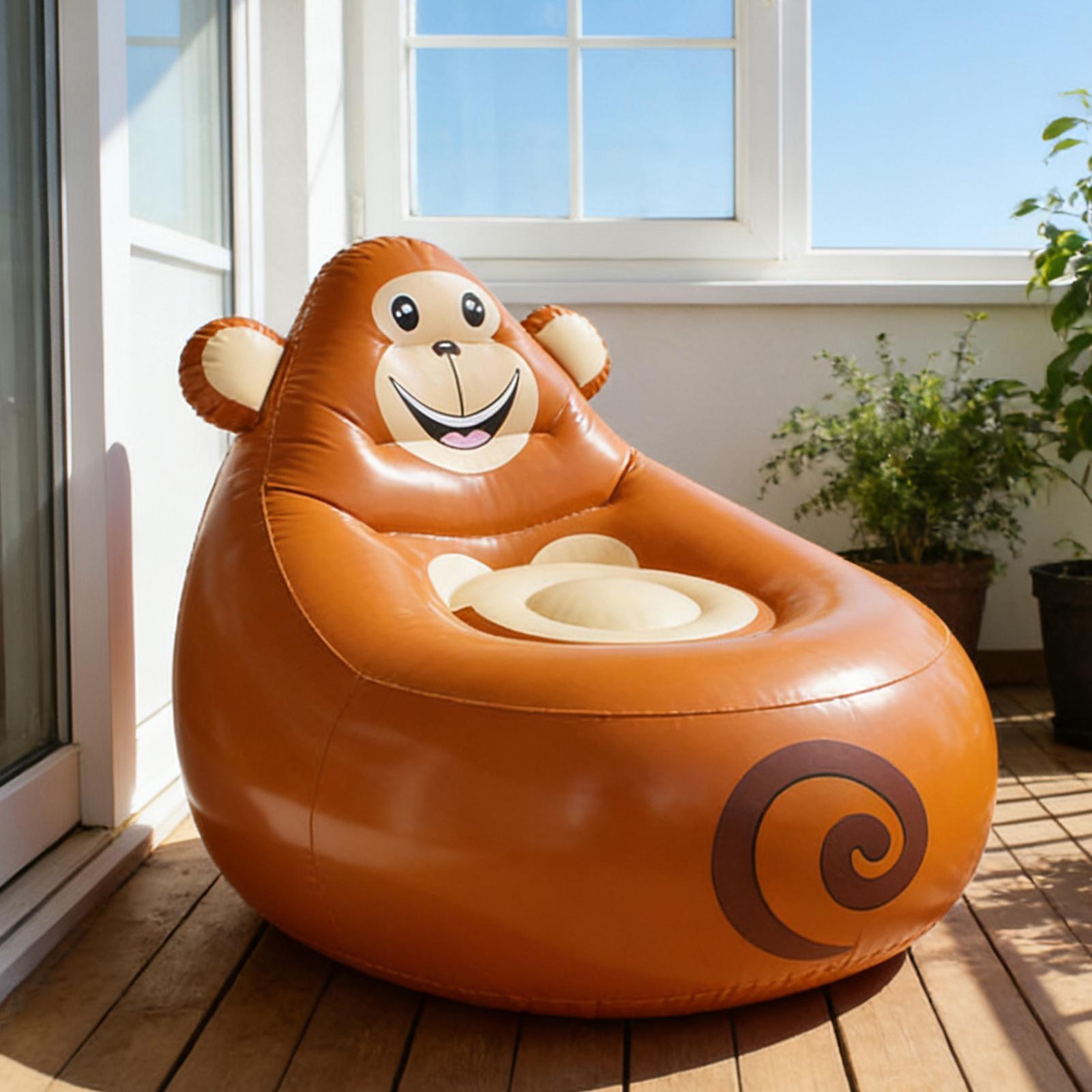 Kids Outdoor Foldable Chair - Inflatable Couch For Kids Foldable Animal