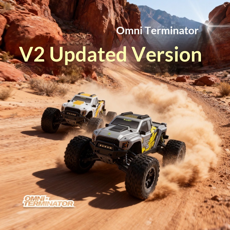 Kids Outdoor Electric Car - V2 Omni Terminator RC Remote Control