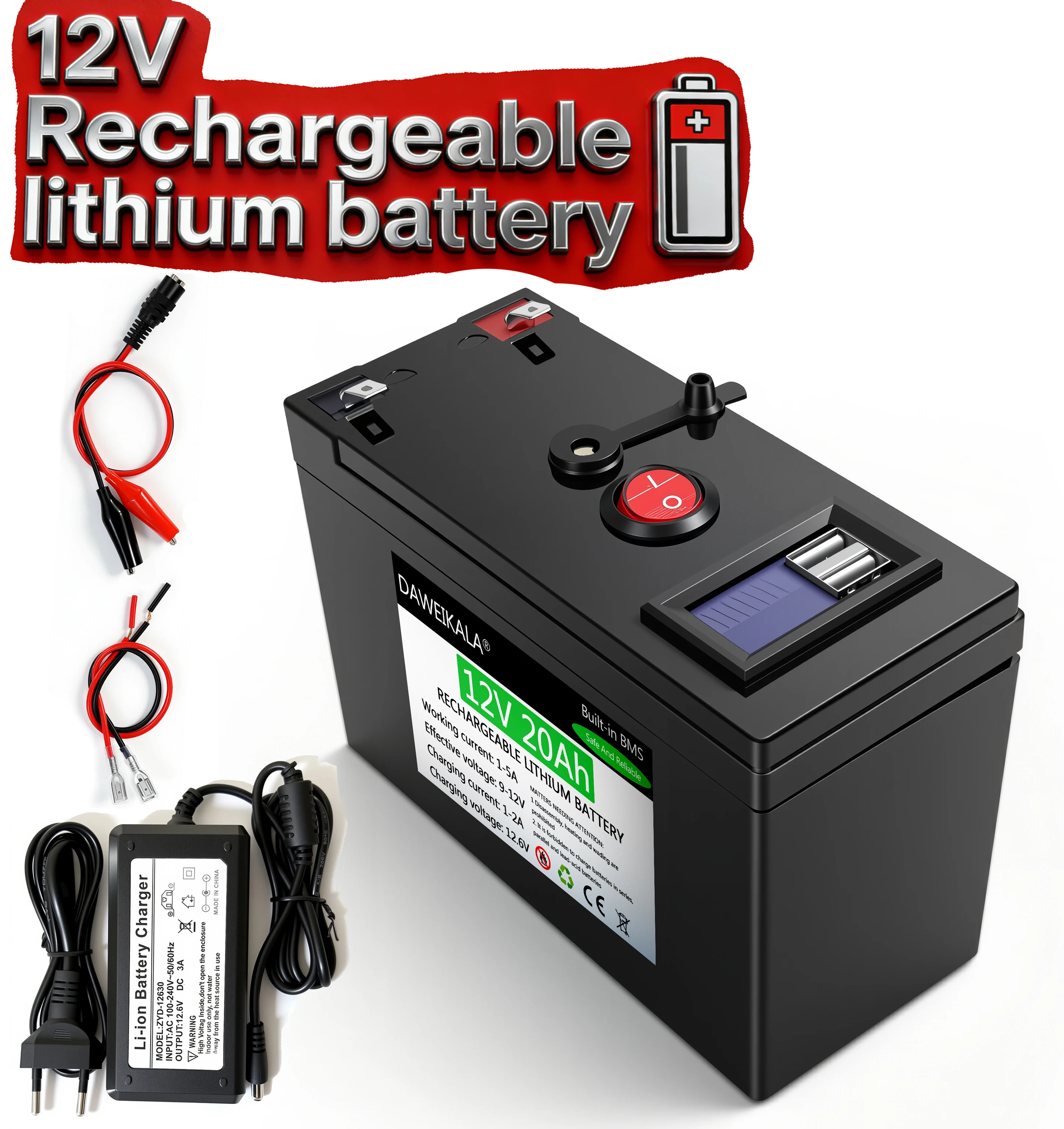 12V 20Ah Rechargeable lithium  - Kids Outdoor Electric Car review and price