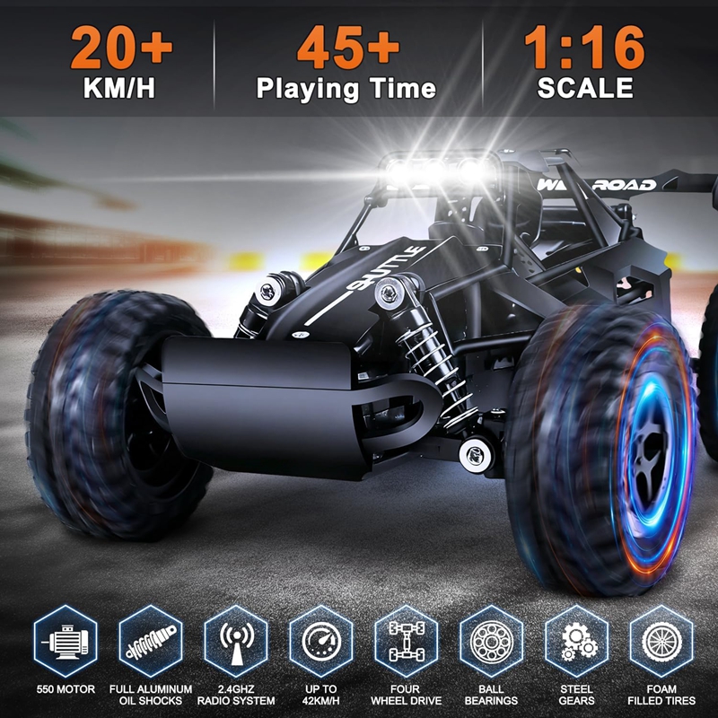 1:16 RC Car Remote Control Car - Kids Outdoor Climbing Structure review and price