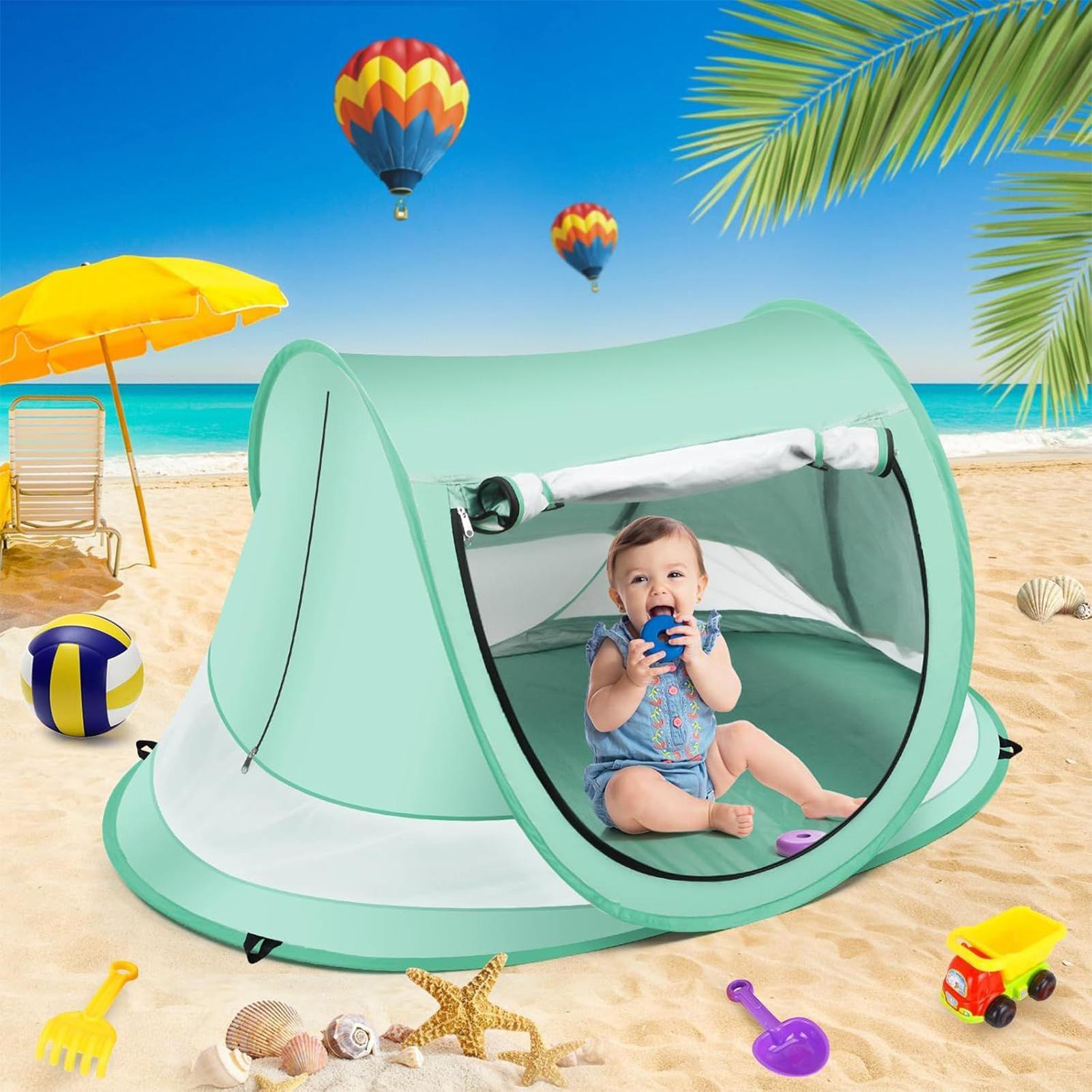 Baby Beach Tent Portable Shade - Kids Outdoor Tent review and price