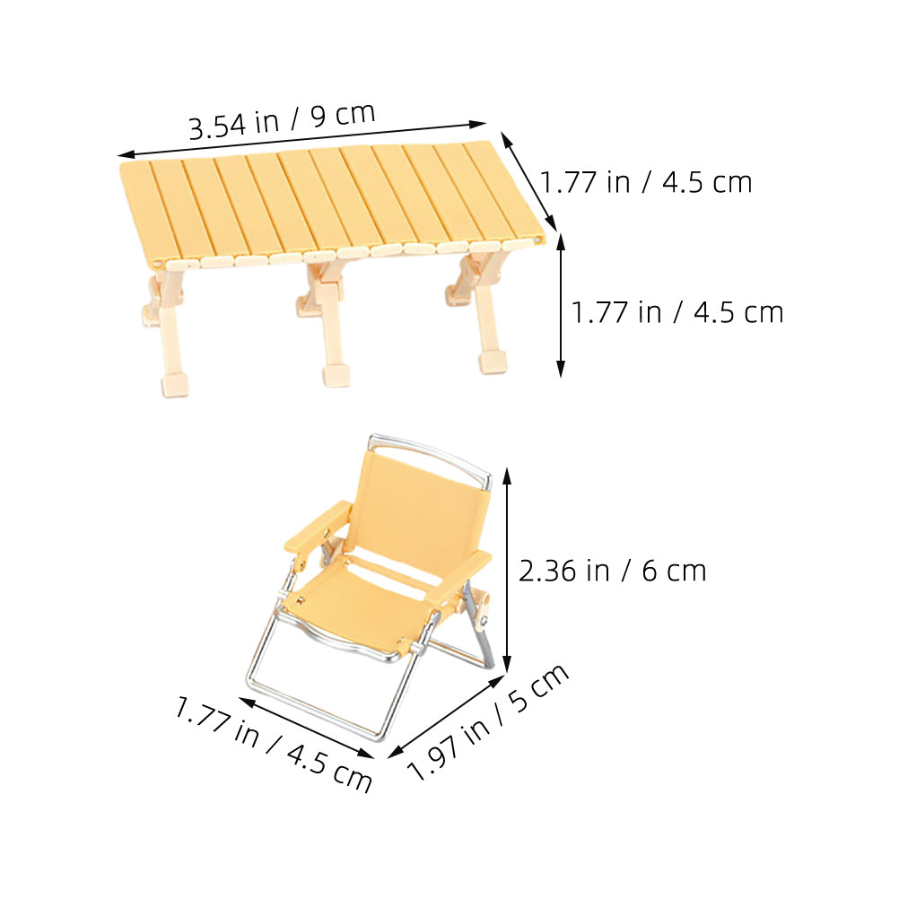 16Pcs Miniature Camping Chair  - Kids Outdoor Folding Chair review and price