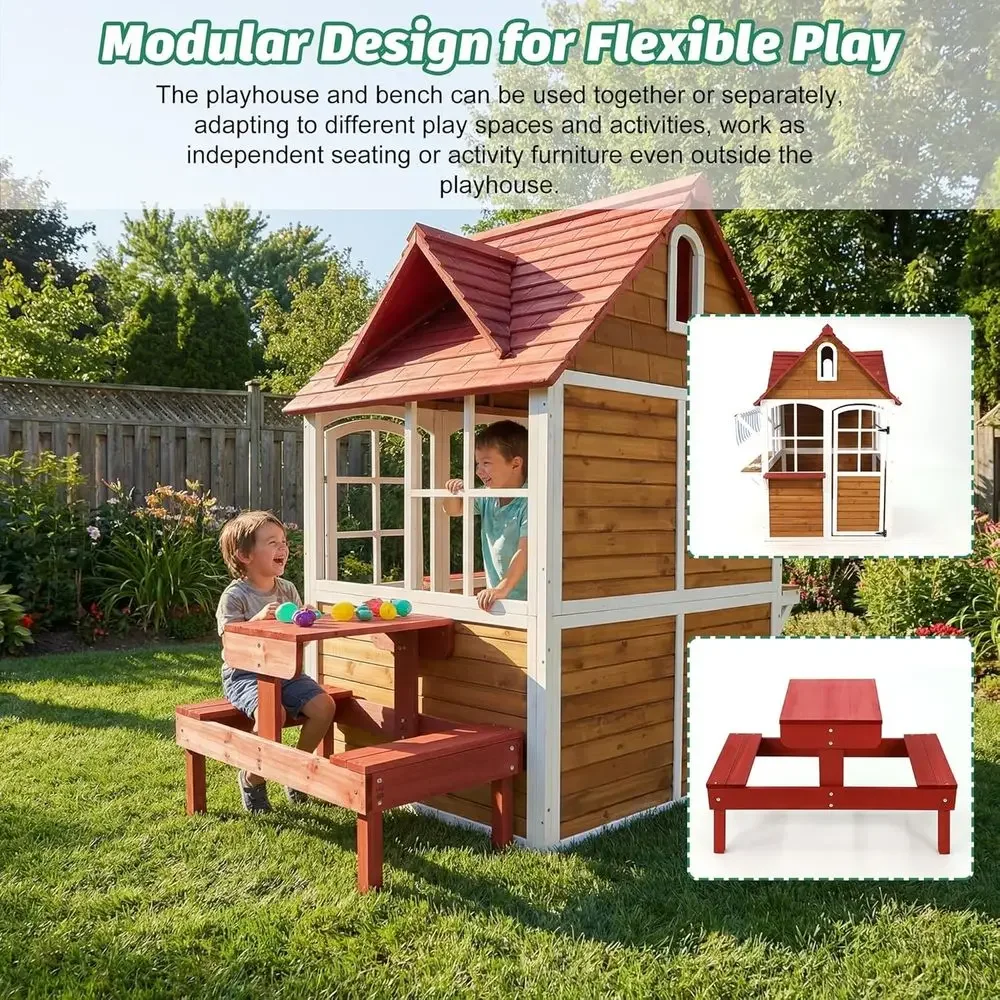 Large Solid Wood Outdoor Kids  - Kids Outdoor Sink review and price