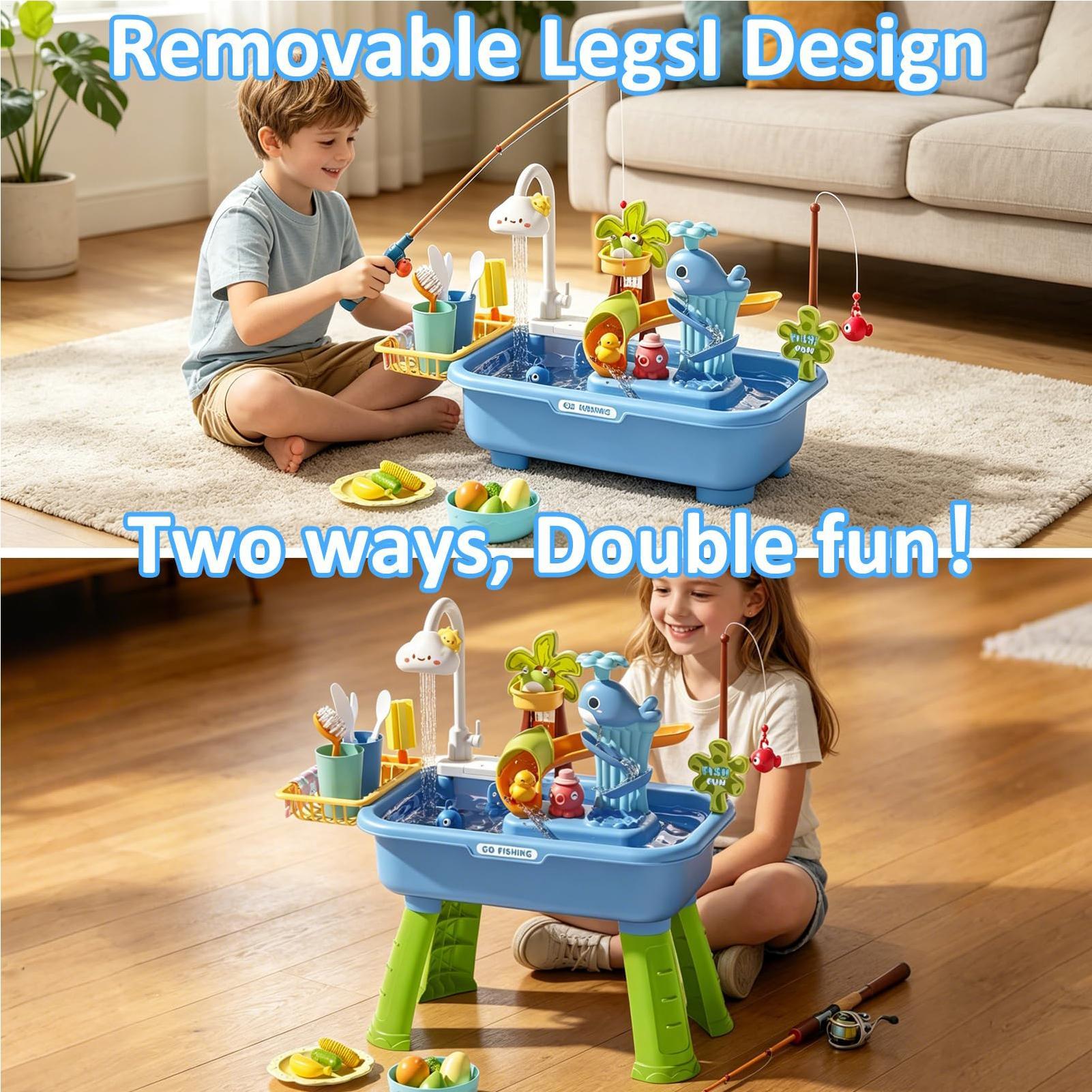 Outdoor Water Play Table for B - Kids Outdoor Sensory Table review and price