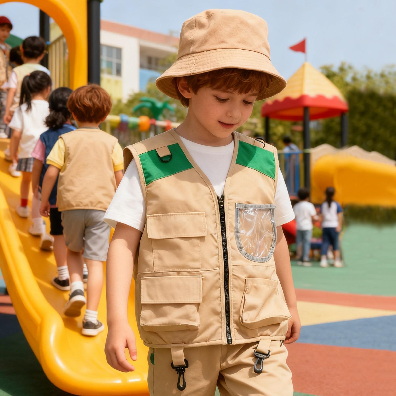 Kids Explorer hat and vest Cos - Kids Outdoor Explorer Set review and price