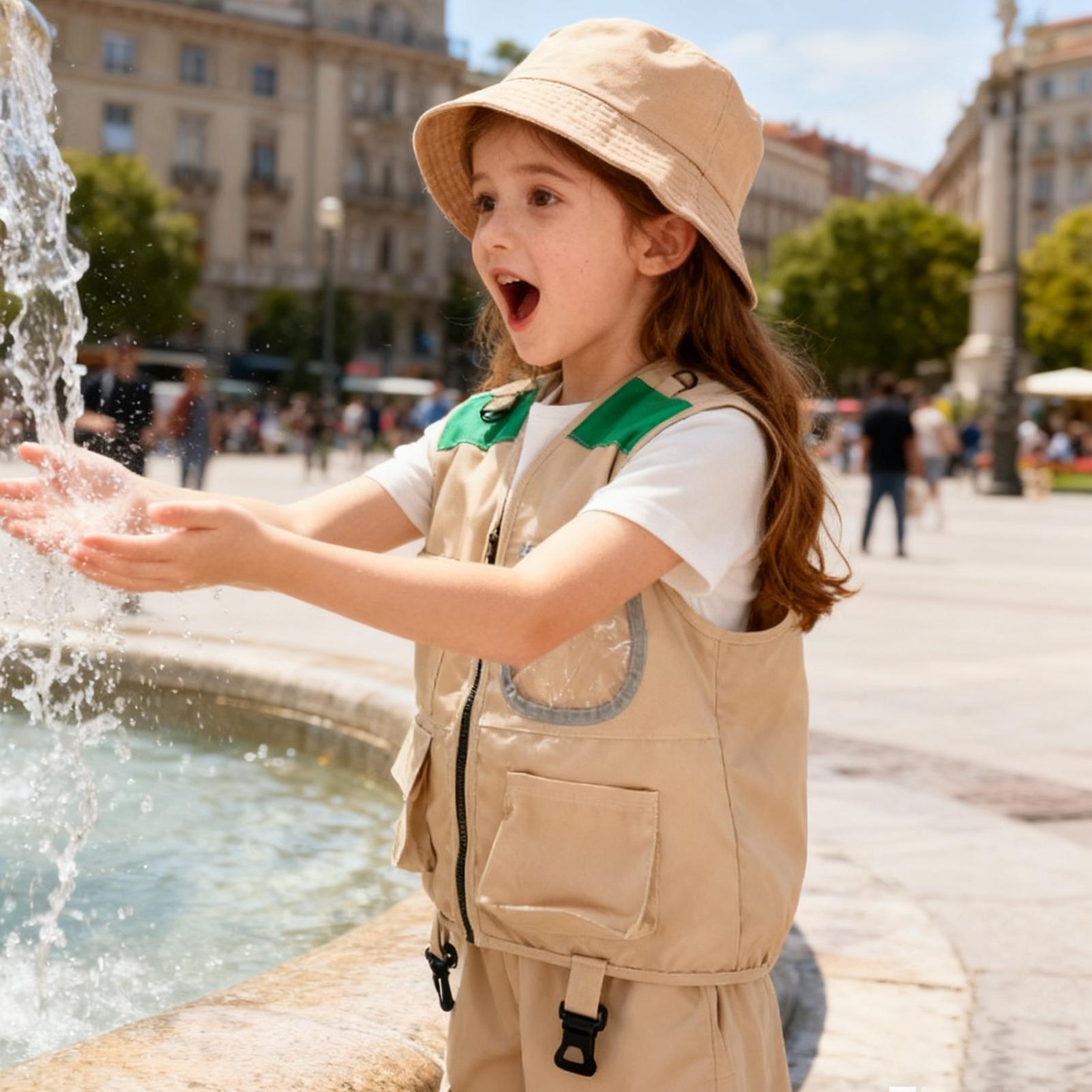 Kids Explorer hat and vest Cos - Kids Outdoor Explorer Set review and price