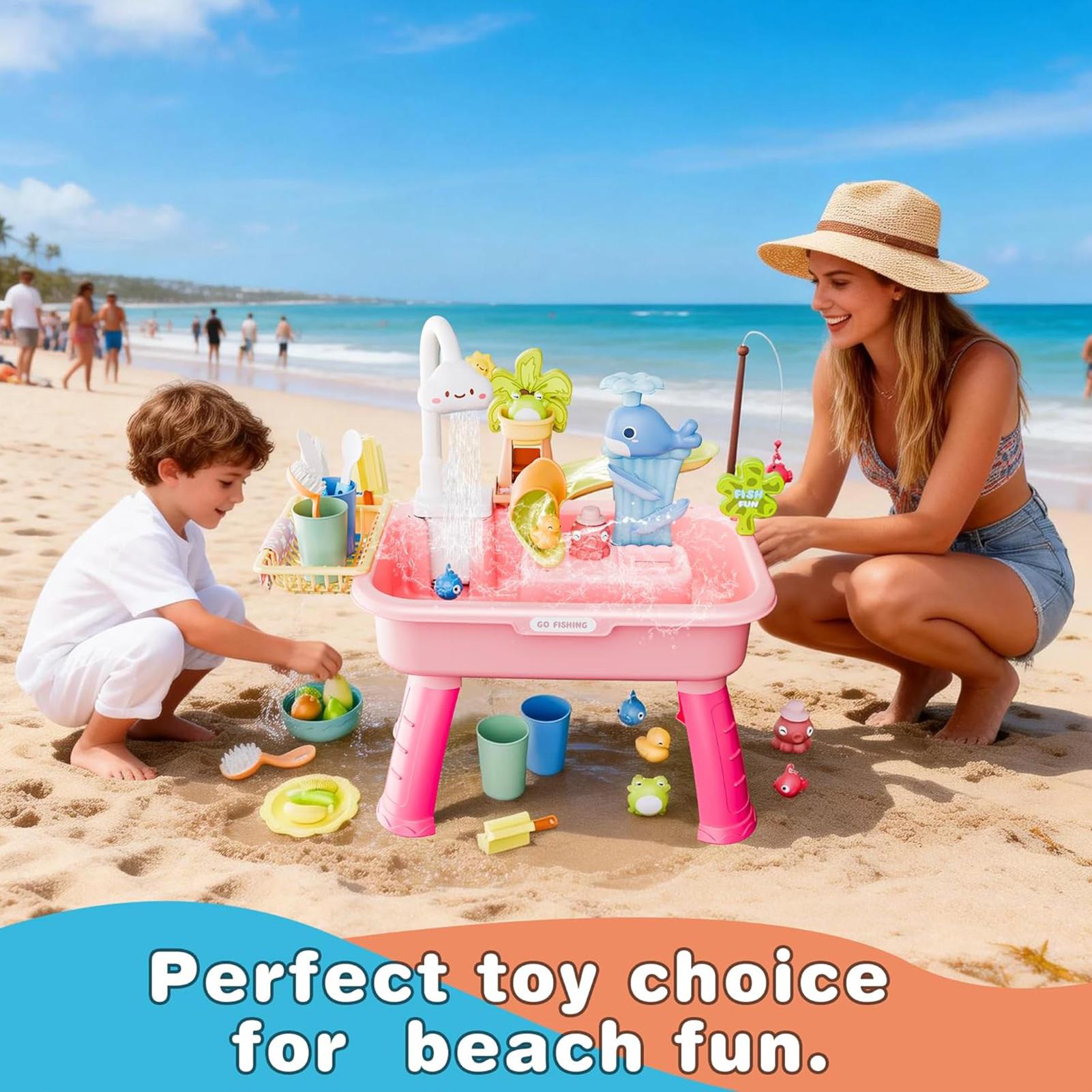 Water Play Table Kitchen Play  - Kids Outdoor Sink review and price