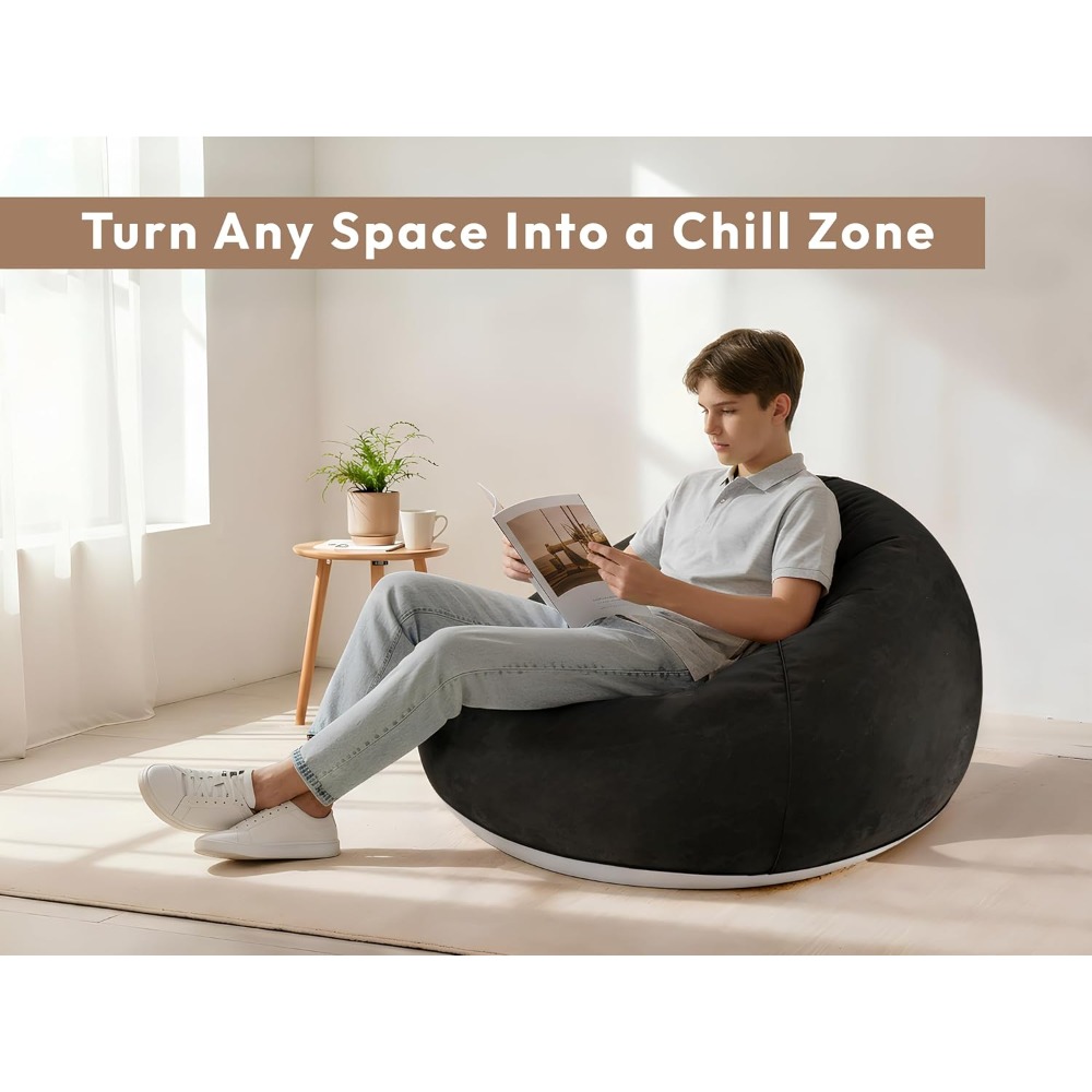 Inflatable Bean Bag Chair with - Kids Outdoor Folding Chair review and price