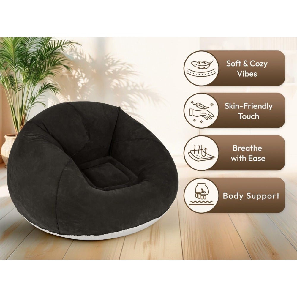 Inflatable Bean Bag Chair with - Kids Outdoor Folding Chair review and price