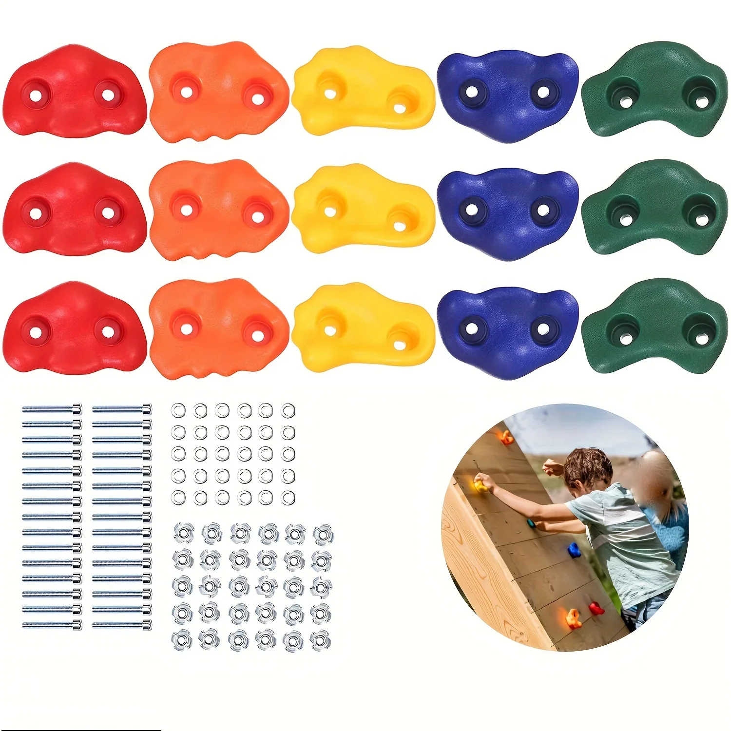 Children Climbing Wall Stones  - Kids Outdoor Climbing Structure review and price