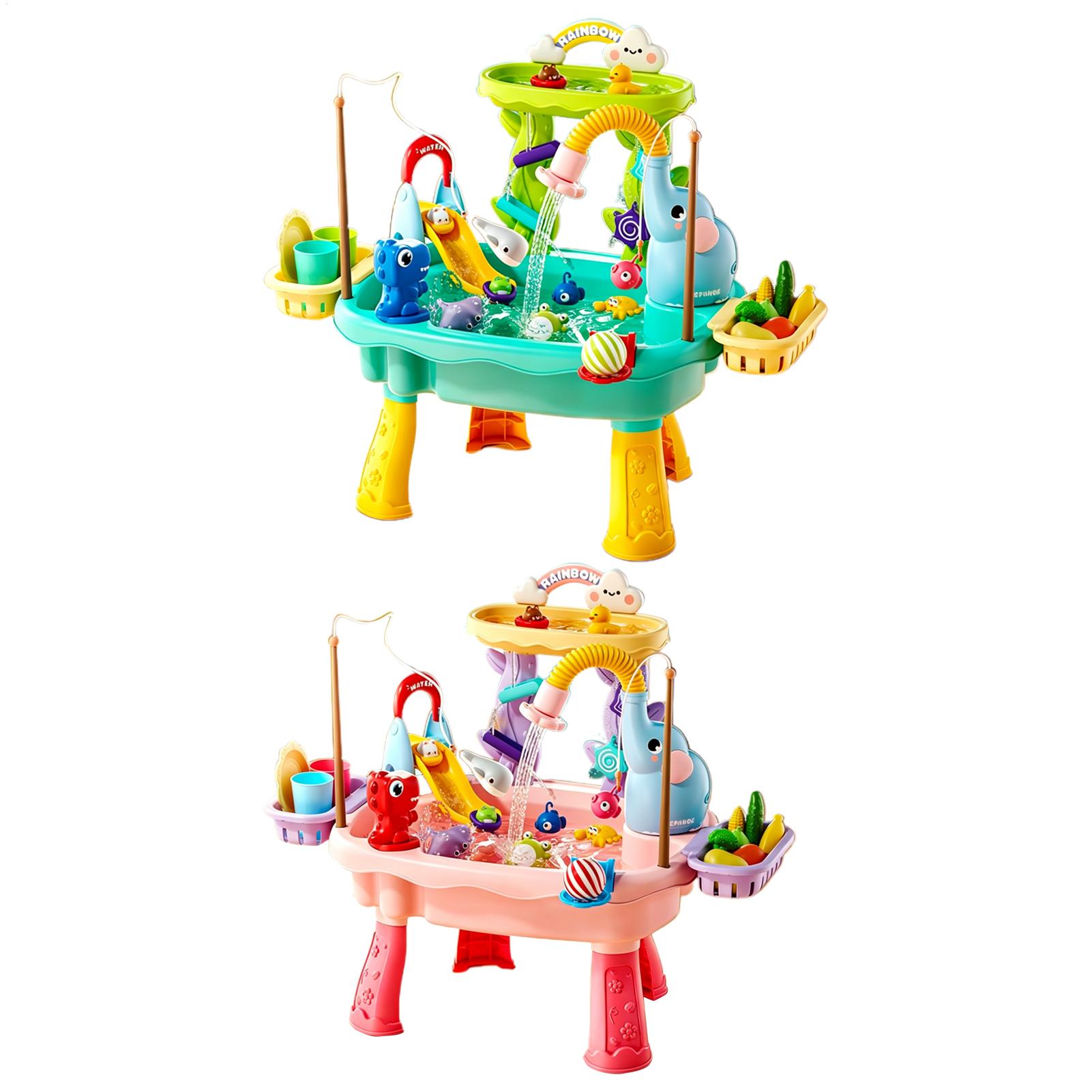 Upgraded Toddler Water Table K - Kids Outdoor Sensory Table review and price