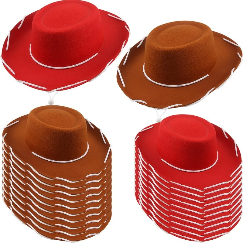 New Brown Red Felt Woody Cowbo - Kids Outdoor Climbing Structure review and price