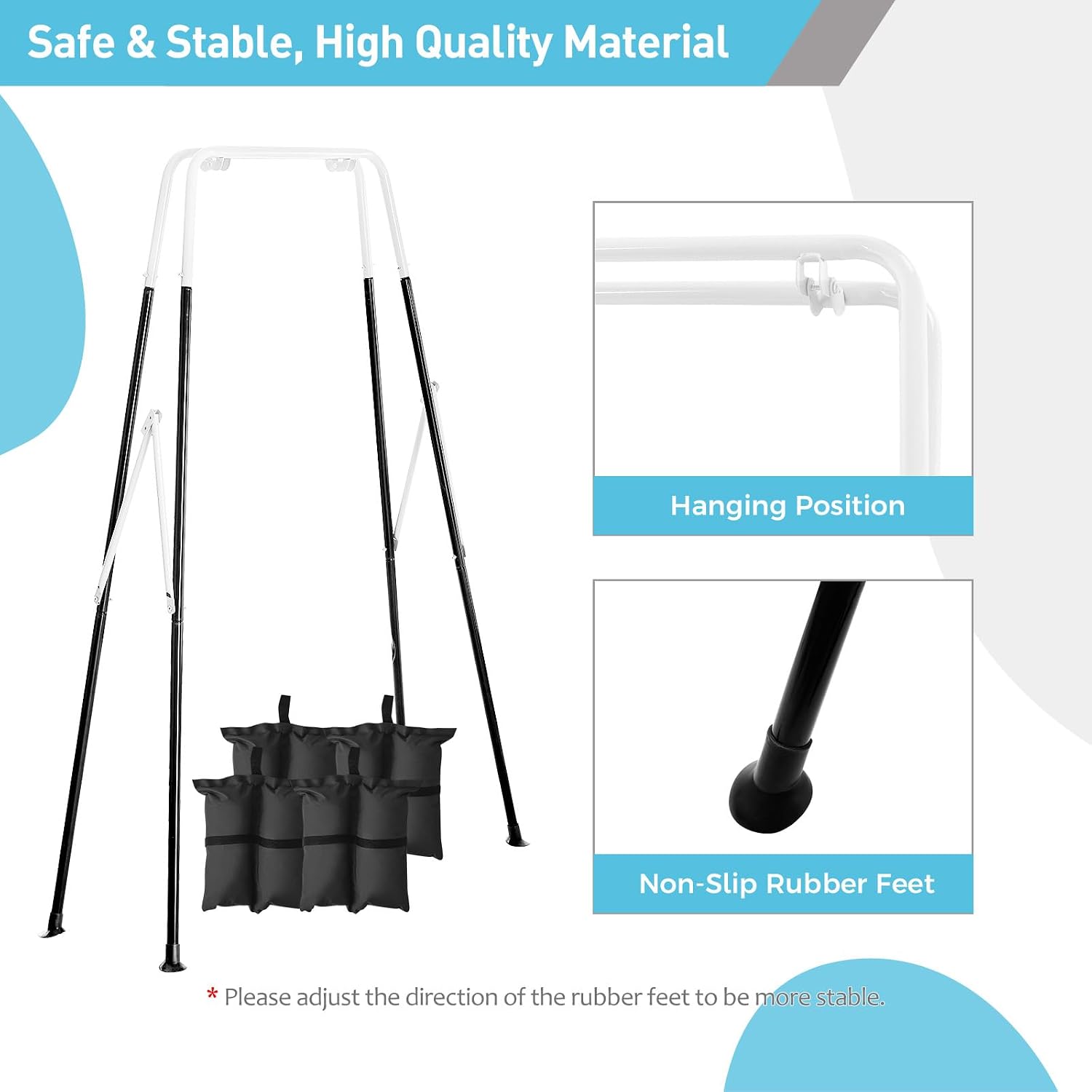 Foldable Swing Stand for Kids  - Kids Outdoor Foldable Chair review and price