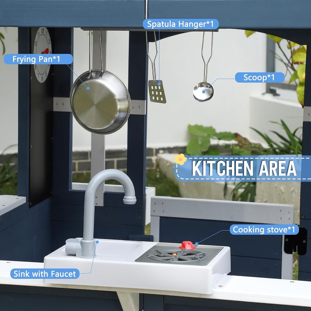 Jevol Kids Outdoor Playhouse,  - Kids Outdoor Sink review and price