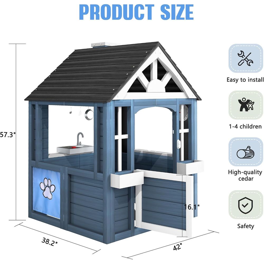 Jevol Kids Outdoor Playhouse,  - Kids Outdoor Sink review and price