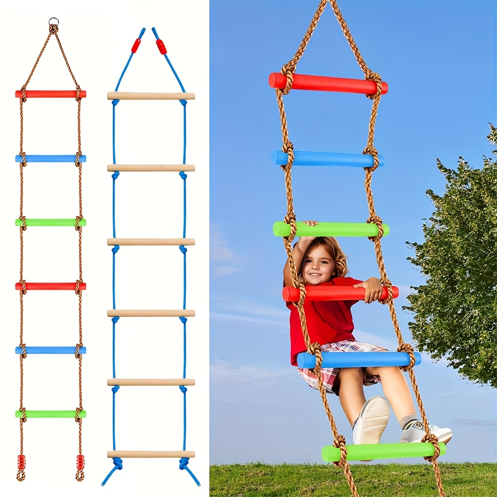1pc Colorful Kid Climbing Ladd - Kids Outdoor Climbing Structure review and price