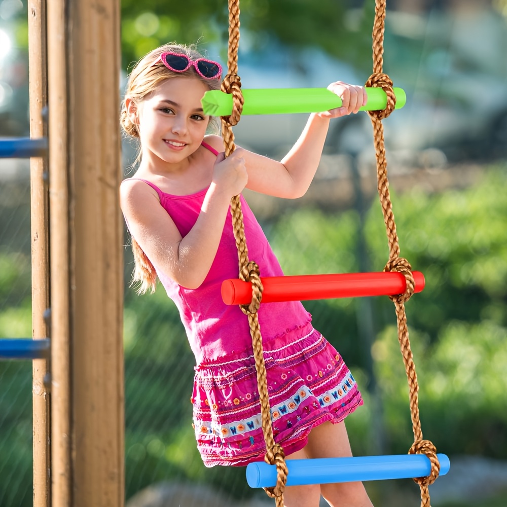 1pc Colorful Kid Climbing Ladd - Kids Outdoor Climbing Structure review and price