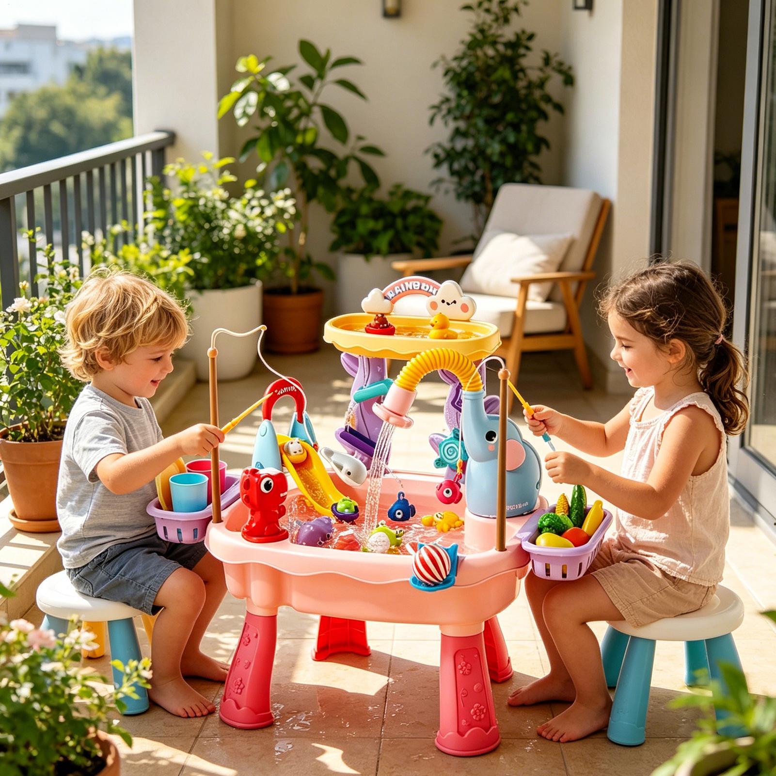 Kids Toddler Water Table Kitch - Kids Outdoor Sensory Table review and price