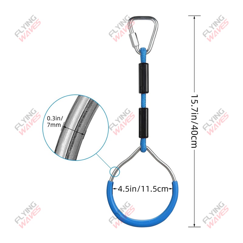 Kids Hanging GYM Ring Swing Cl - Kids Outdoor Gym review and price