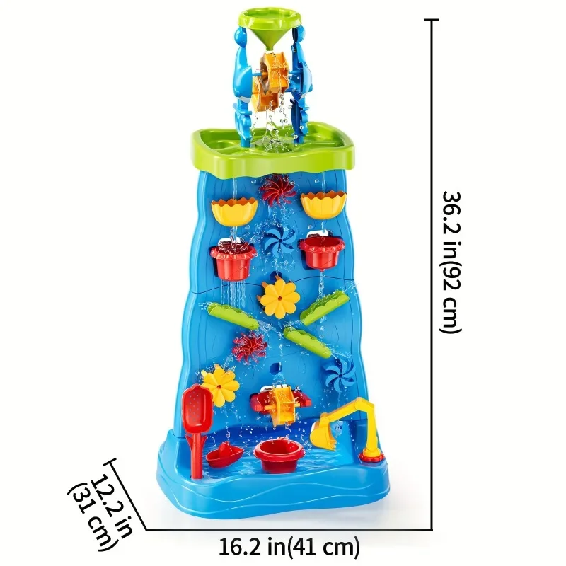 Waterfall Discovery Wall Kids  - Kids Outdoor Sensory Table review and price