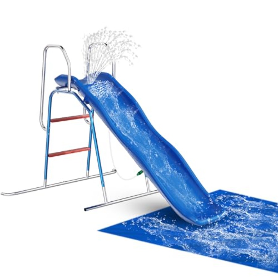 Backyard water slide for kids, - Kids Outdoor Zone review and price
