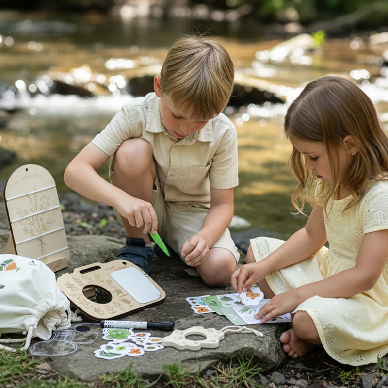 Kid Montessori Toys Baby Outdo - Kids Outdoor Explorer Set review and price