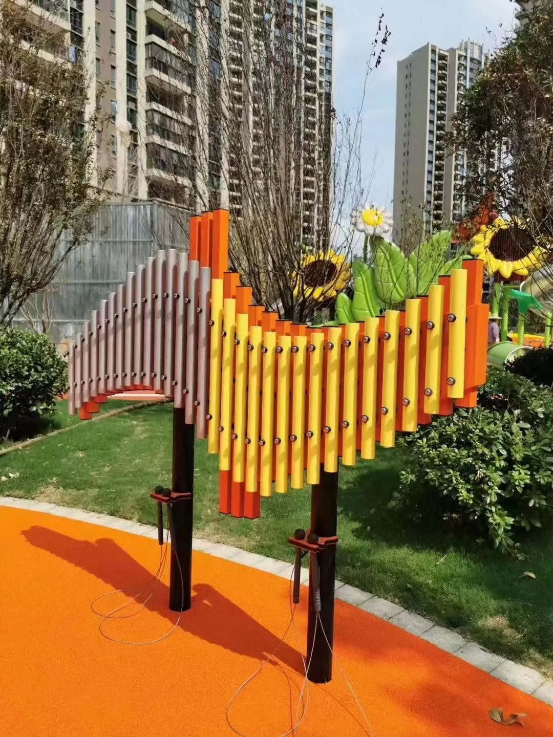 Bonhong Outdoor Free Standing  - Kids Outdoor Xylophone review and price