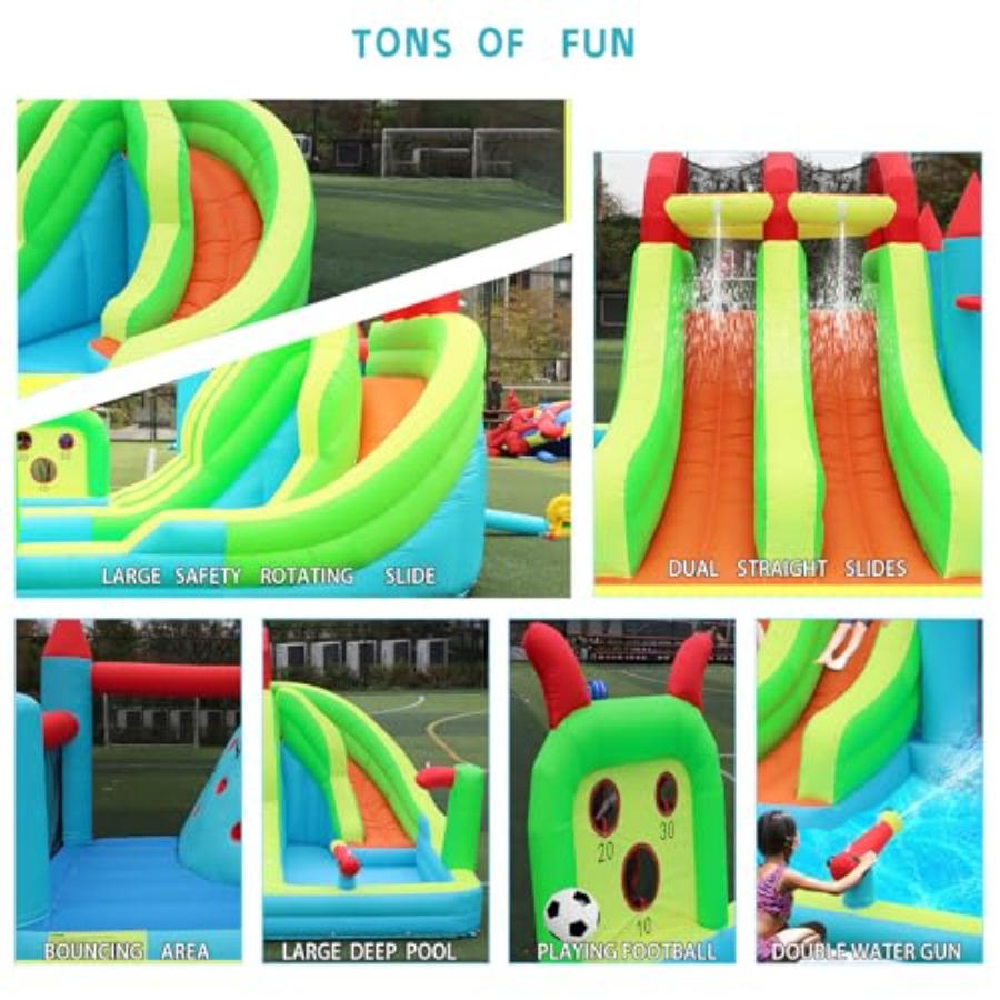 Outdoor inflatable water slide - Kids Outdoor Zone review and price