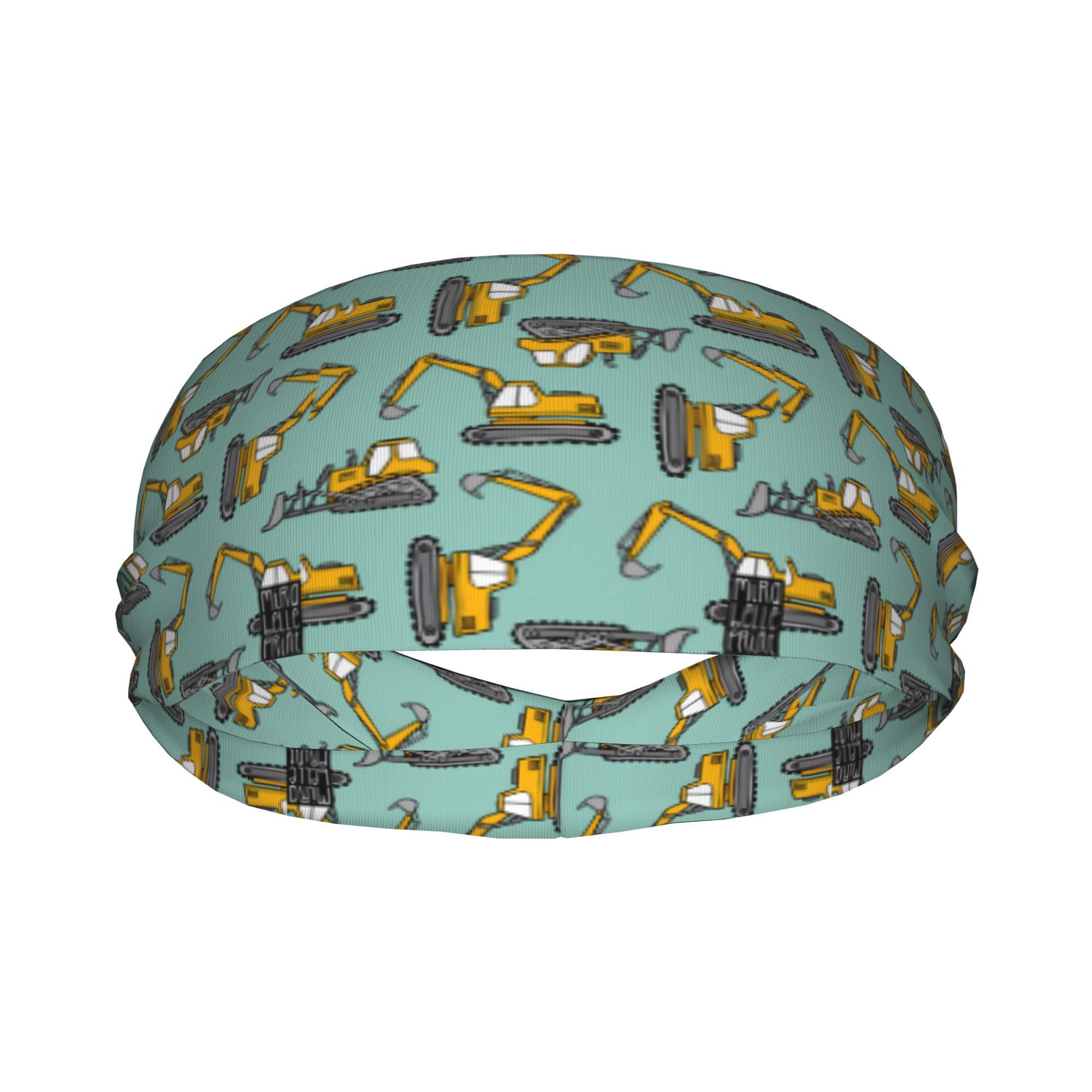 Cartoon Excavator Print Headba - Kids Outdoor Yoga review and price