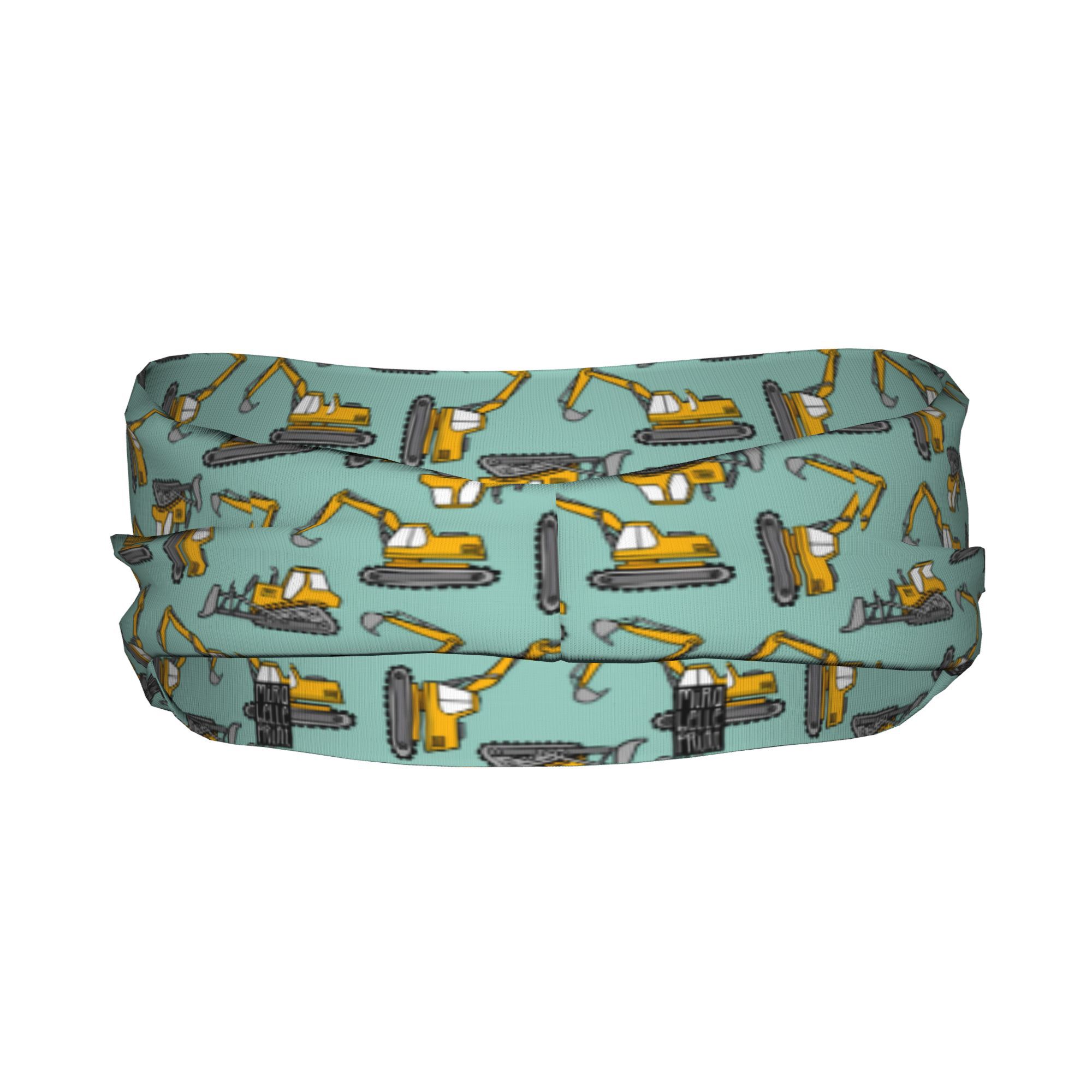 Cartoon Excavator Print Headba - Kids Outdoor Yoga review and price